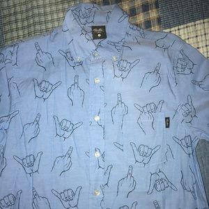 Button Up Primitive Shirt